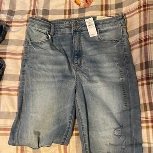 American eagle super high rise jegging sz14